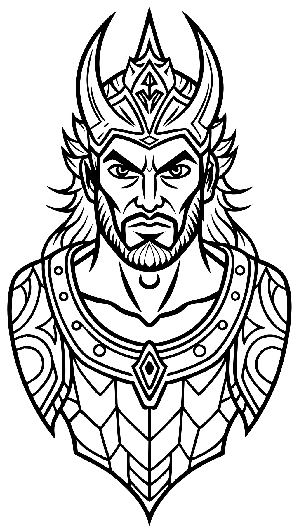 badass adult coloring pages